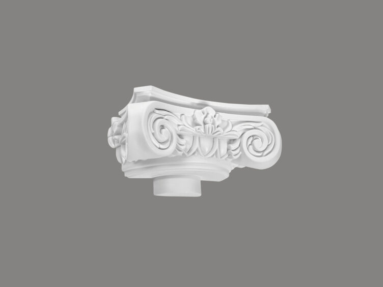 Capitel decorativ c1000-1h, pentru semicoloanele c3000h si c4000h, 26.5 x 10.5 x 13.2 cm, mardom decor 